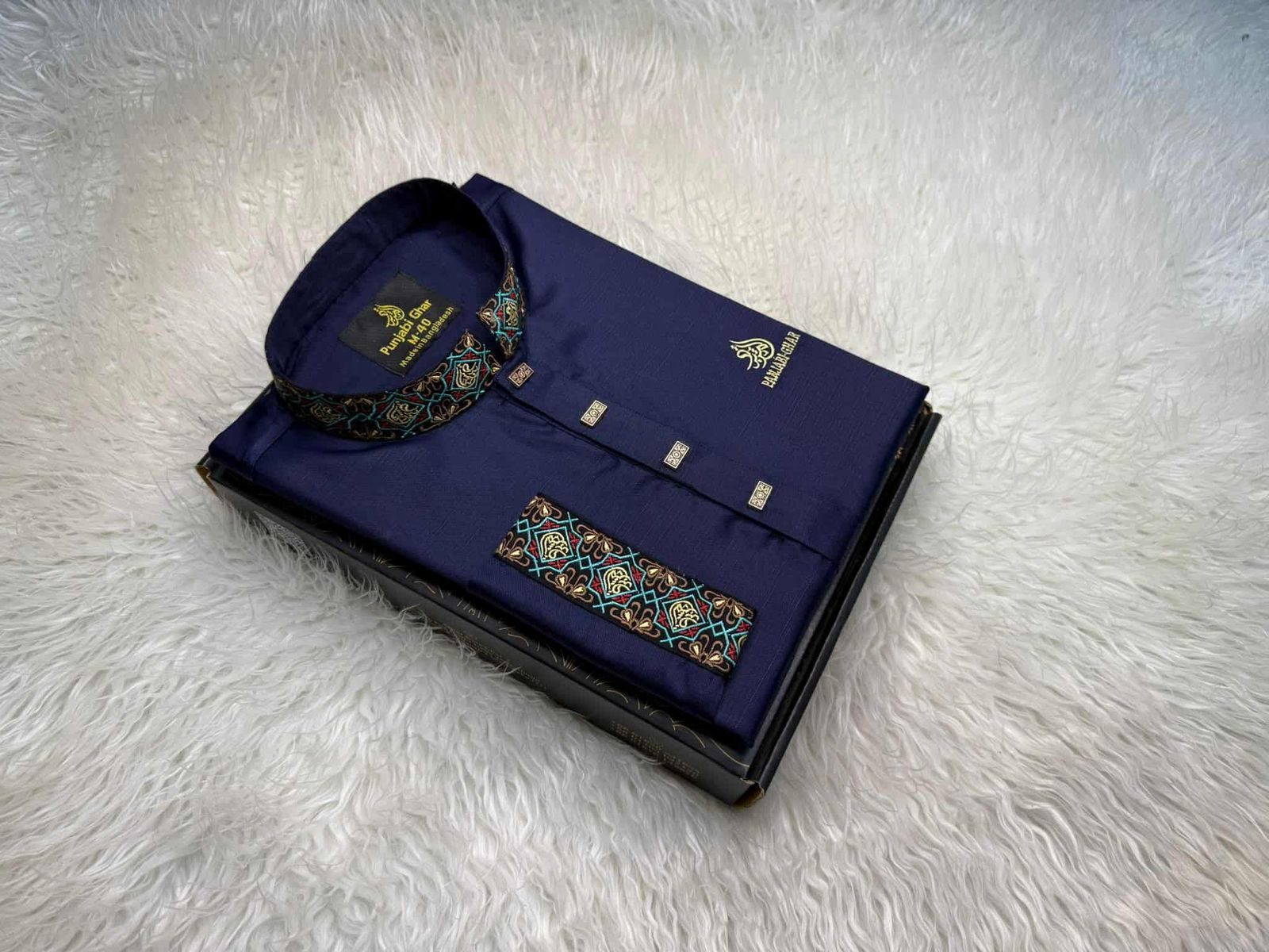 Embroider panjabi -68